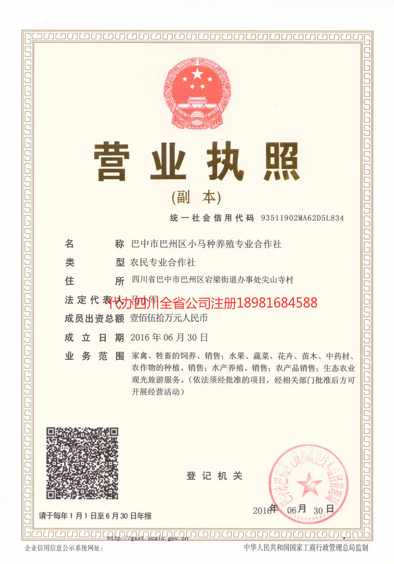 福鼎福鼎小马种养殖专业合作社